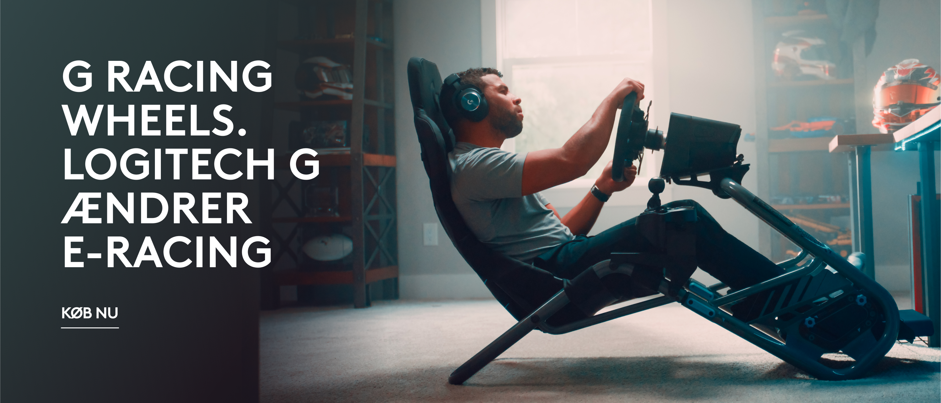 Logitech G-gaming-tilbehør til racersimuleringer på næste niveau
