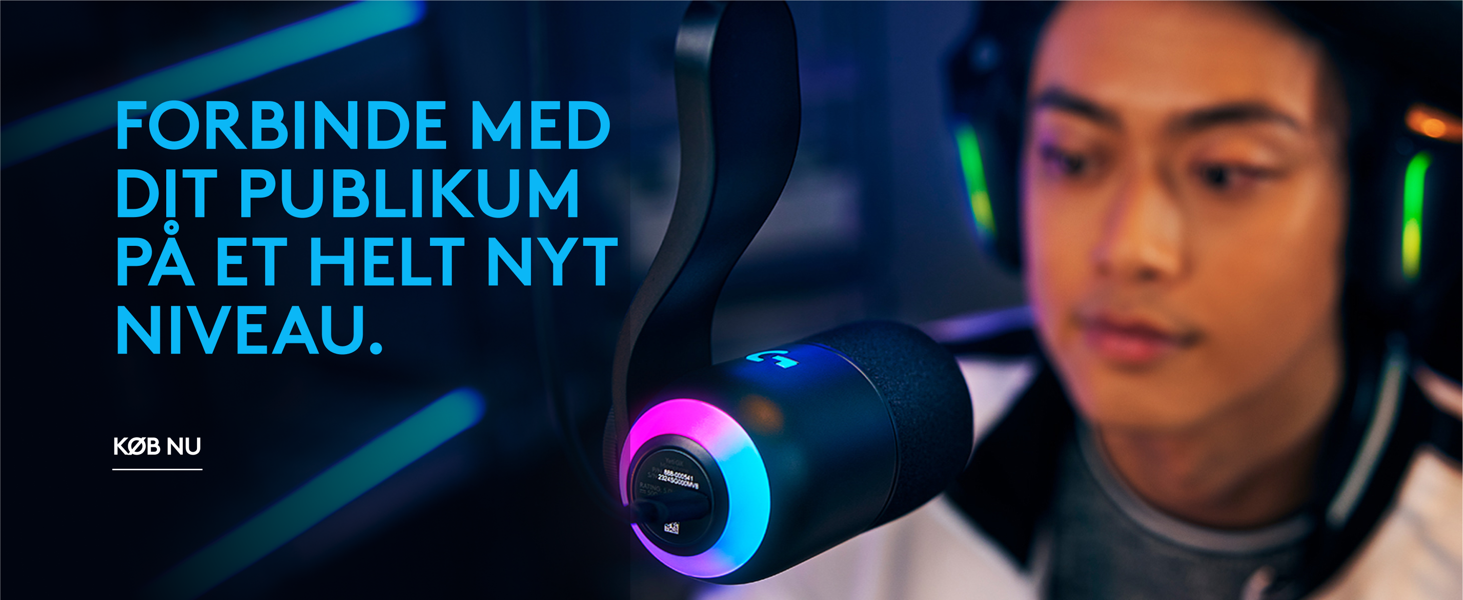 Logitech G-tilbehør til streaming