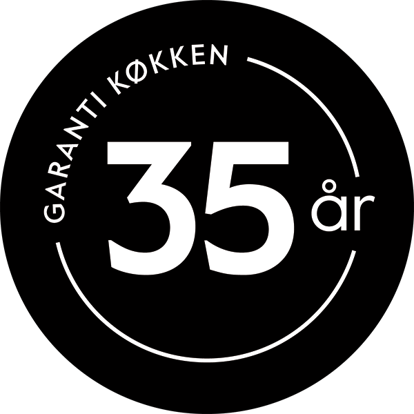 Garanti på køkkenener - 35 år