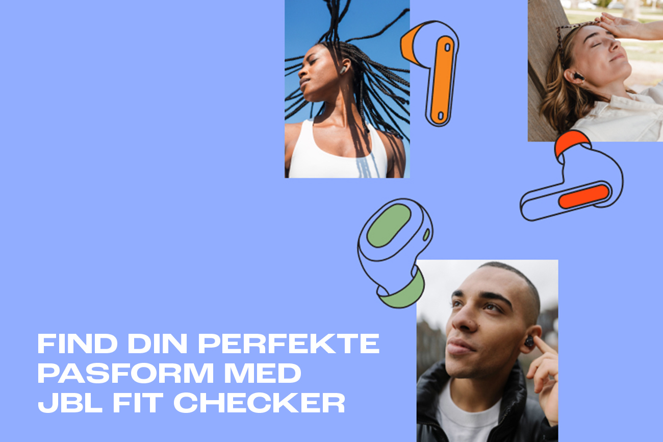 JBL - Find din perfekte pasform med JBL Fit Checker