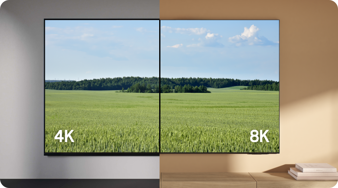 Samsung - TV - Forskel på 4K og 8K