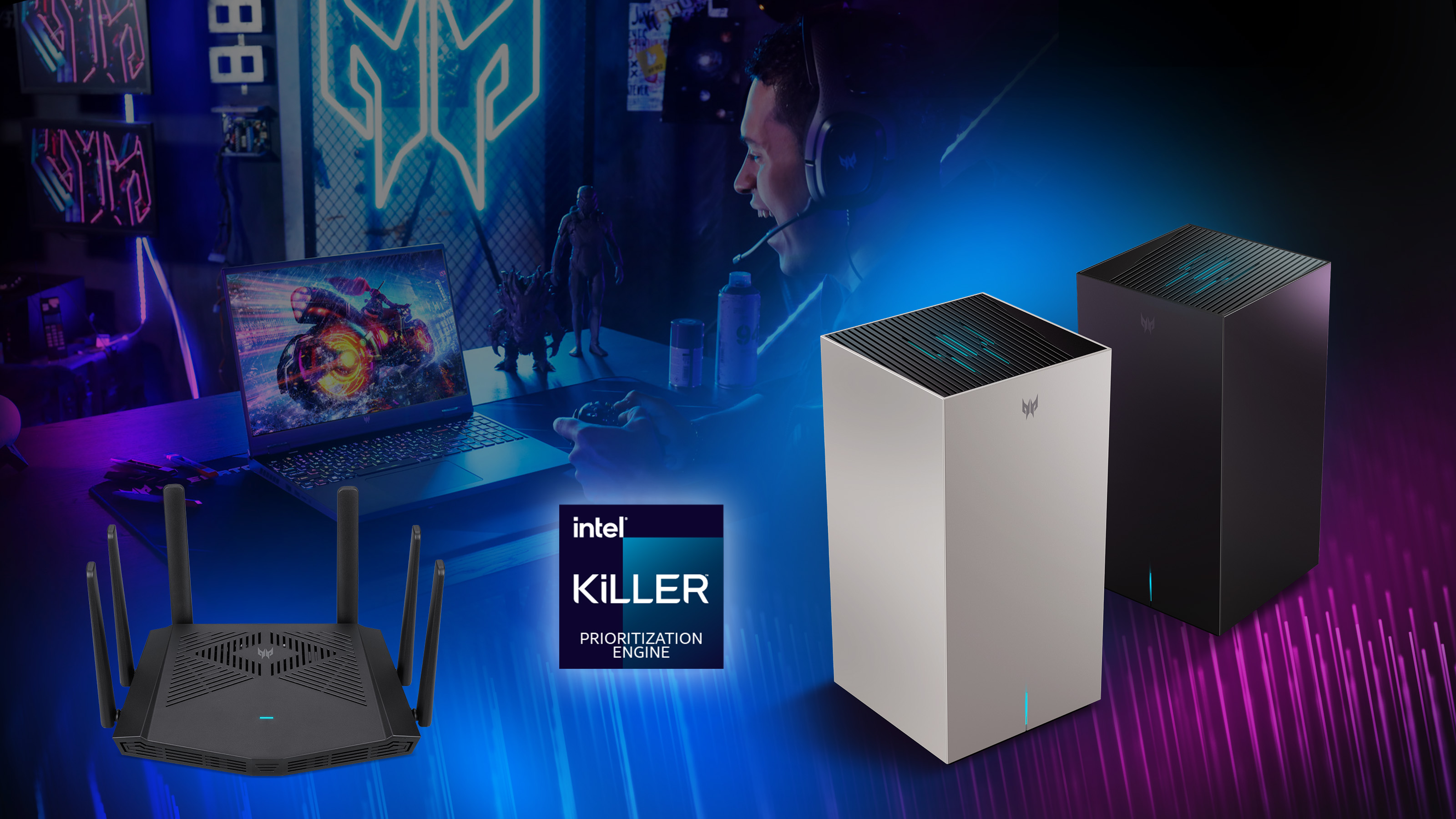 Uendelige tilslutningsmuligheder med Predator Routers