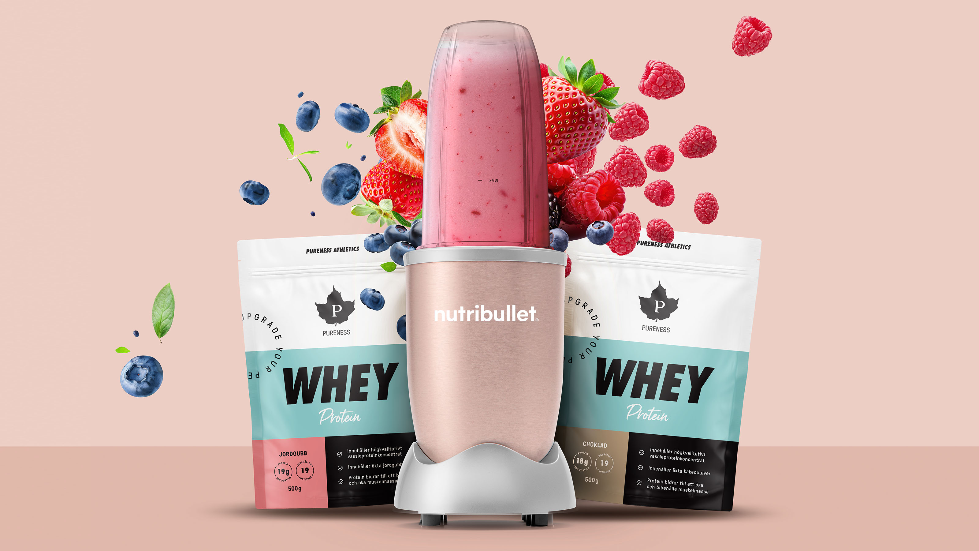 Nutribullet-kampagne: Få proteinpulver med i købet!