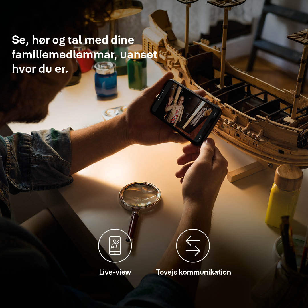Yale Doorman: Live view og tovejskommunikation