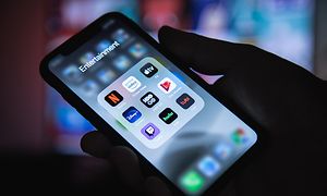 Smartphone med multimedie apps