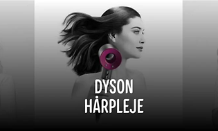 Dyson hair care banner