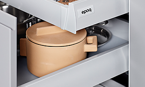 Epoq - Integra Steel Grey - Dobbelt skuffe