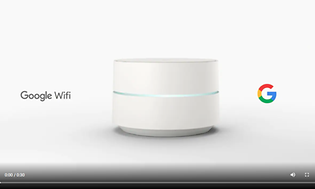 Screenshot fra Google wi-fi video