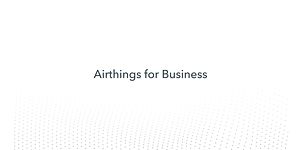 Airthings til virksomheder videobillede