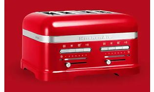 SDA - toaster - KitchenAid rød brødrister