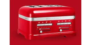 SDA - toaster - KitchenAid rød brødrister