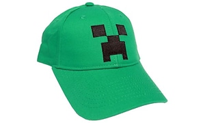 Minecraft - grøn kasket