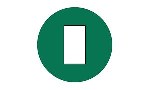 Integreret køleskab på logo