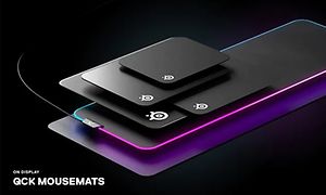 Samling af SteelSeries QCK-musemåtter