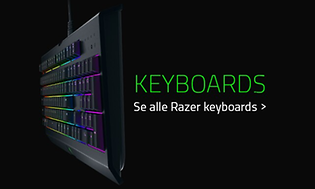 Gaming - Razer - DK - sort version - tastaturer
