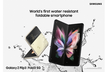 Samsung Galaxy Z Fold3 og Z Flip3 banner