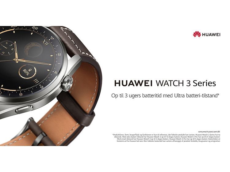 Huawei Watch 3 Banner