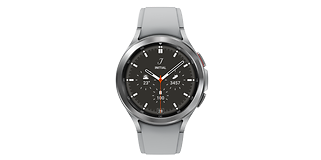 Samsung Galaxy Watch 4 in silver