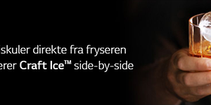 LG Craft Is-banner på dansk
