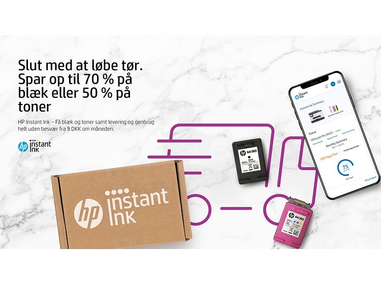 yderligere Fader fage melodisk HP Instant Ink - løb aldrig tør for blæk | Elgiganten