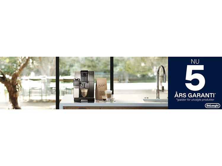 Delonghi garanti-banner