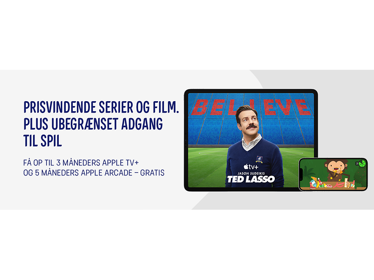 Apple Arcade & Apple TV+-banner