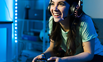 Jul - en kvindelig gamer