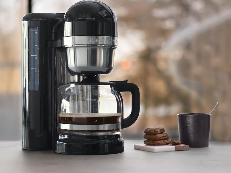 KitchenAid kaffemaskine i sort