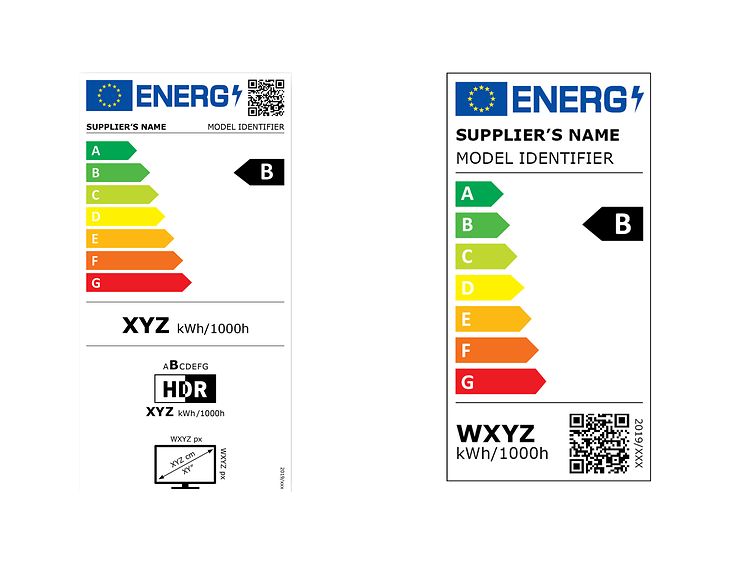 Nyt energimærke til digitale skærme og lamper