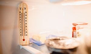Termometer i køleskab