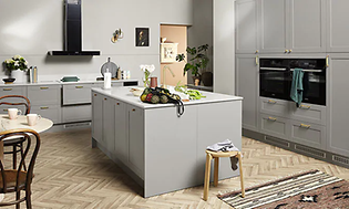 Epoq Shaker Steel Grey køkken