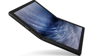 Lenovo ThinkPad X1 Fold næsten udfoldet