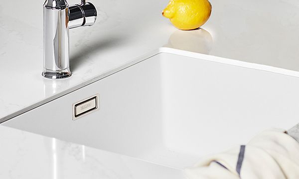 Illustration of under mounted sink