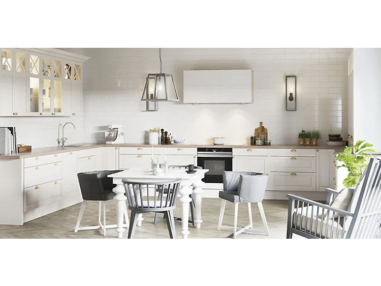 Fassett Off White køkken fra Epoq