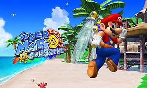 Gaming - Games - Game billede fra Super Mario Sunshine