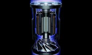 Illustration af Dyson V10 motor