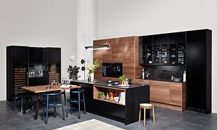Epoq Edge Black Ash Parallelkøkken