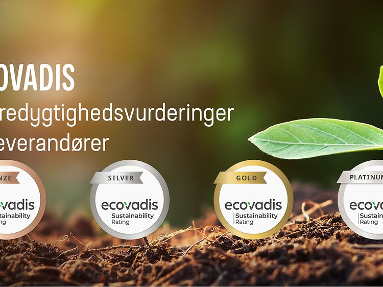 Ecovadis- Bæredygtighedsvurderinger af leverandører