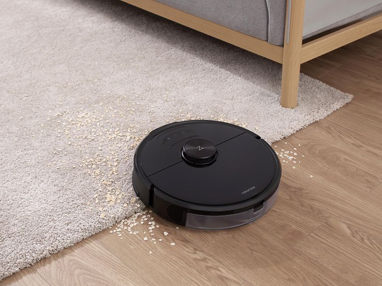 SDA - Roborock - Roborock Vacuum s6max V støvsuger et beige tæppe