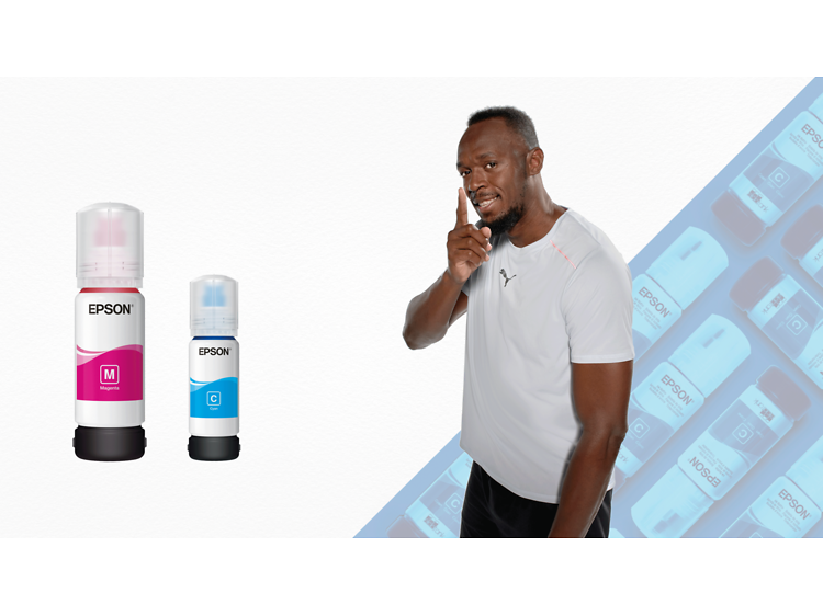 Udskrivning - Usain Bolt og genopfyldelige blækflasker