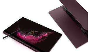 To Galaxy Book2 Pro 360-PC'er med en S Pen