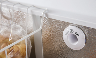 Frost out-knap på en Whirlpool-fryser