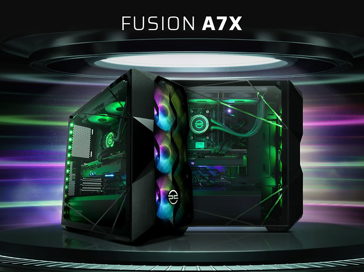 Fusion A7X - kraftfulde gaming-computere fra PCSpecialist