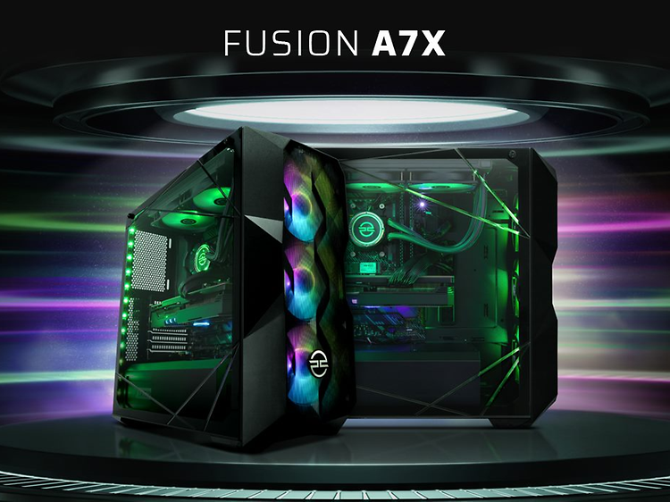 Fusion A7X - kraftfulde gaming-computere fra PCSpecialist 