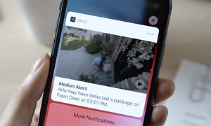 Arlo - Bevægelsealarm på smartphone