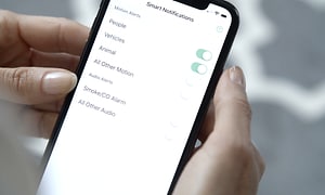 Arlo - Smart notifications on mobile