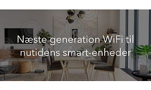 Stue samt tekst om WiFi 6