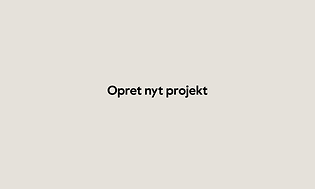 epoq-designer - opret nyt projekt