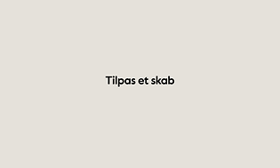epoq-designer - tilpas et skab