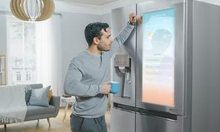 Smart-køleskab